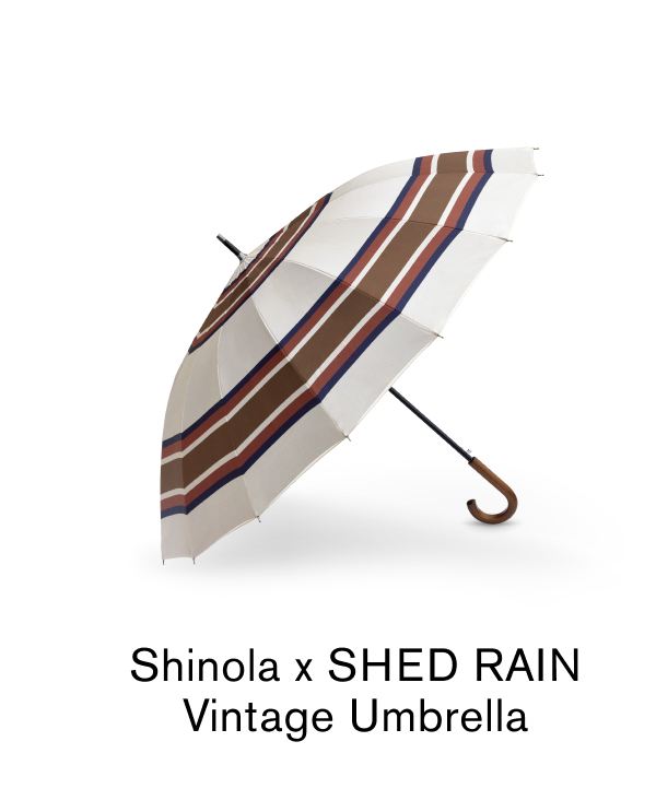 Shinola x SHED RAIN Vintage Umbrella