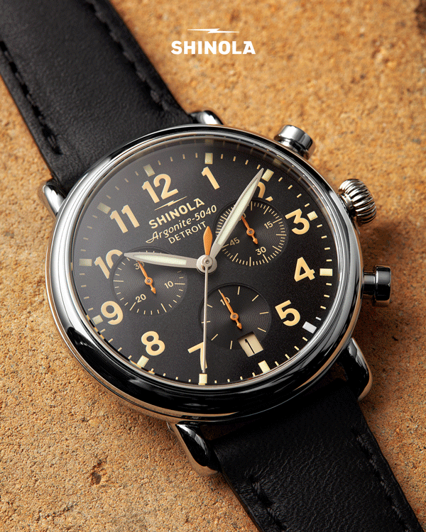 Shinola | Runwell 3 Eye Chrono 37 mm