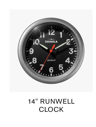 14" Runwell Clock