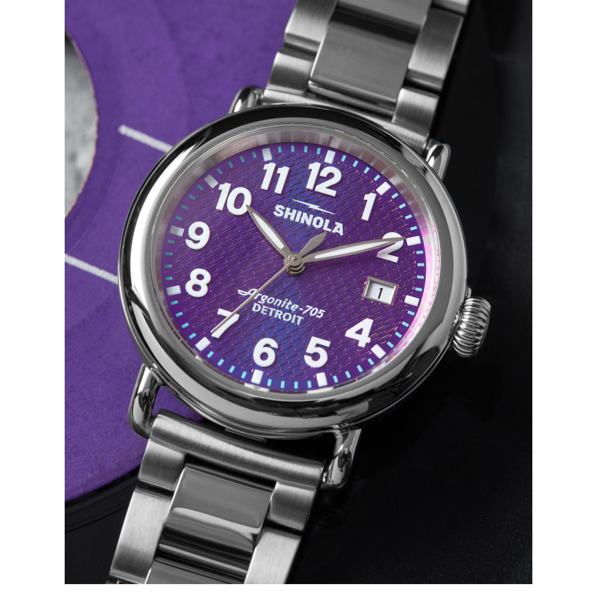 Runwell Purple Dial