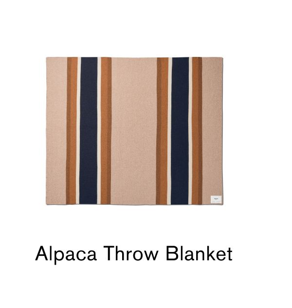 Alpaca Throw Blanket