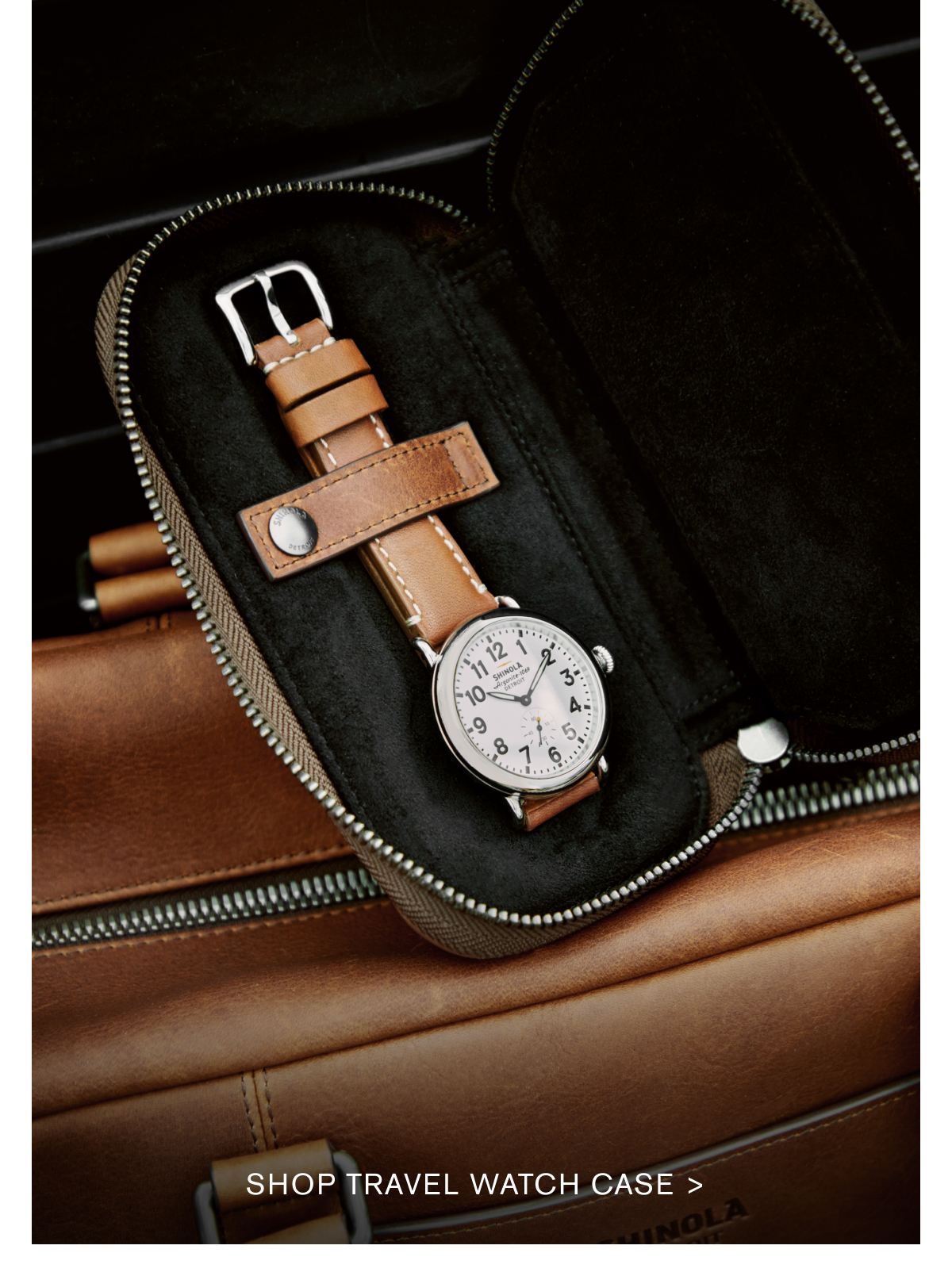 SHOP TRAVEL WATCH CASE >
