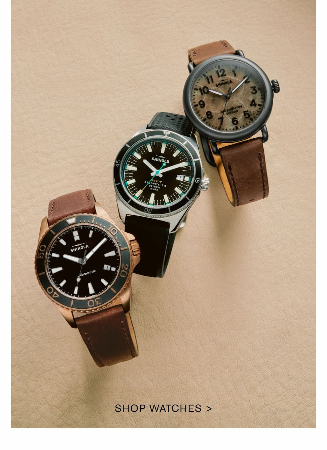 SHOP WATCHES >