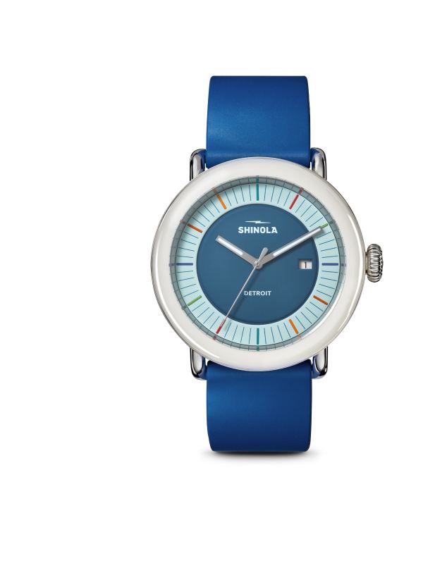 Blue Detrola Watch