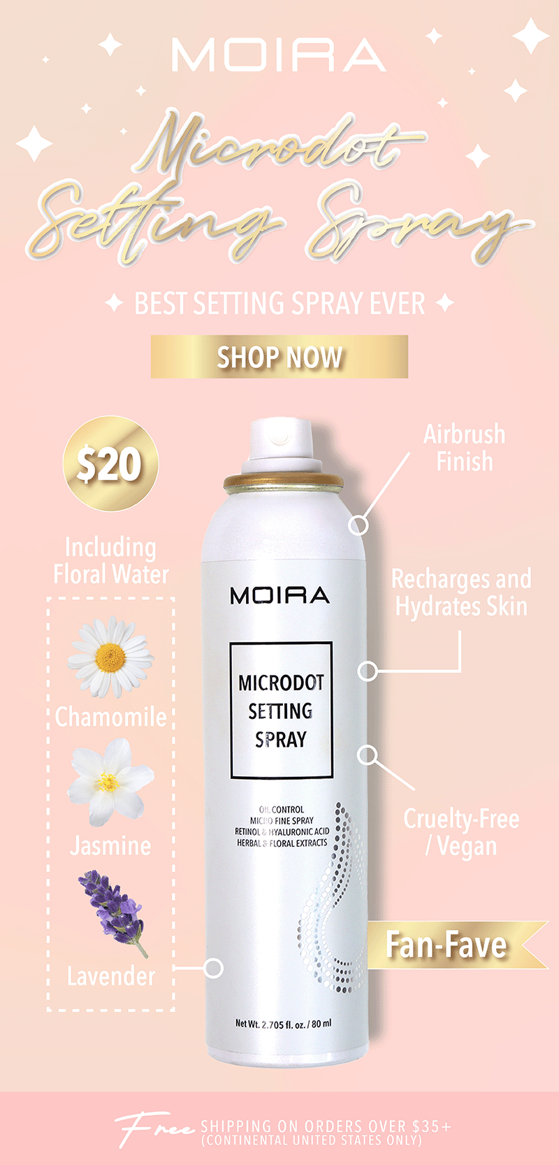 Moira’s Bestselling Setting Spray🌸 Moira Beauty