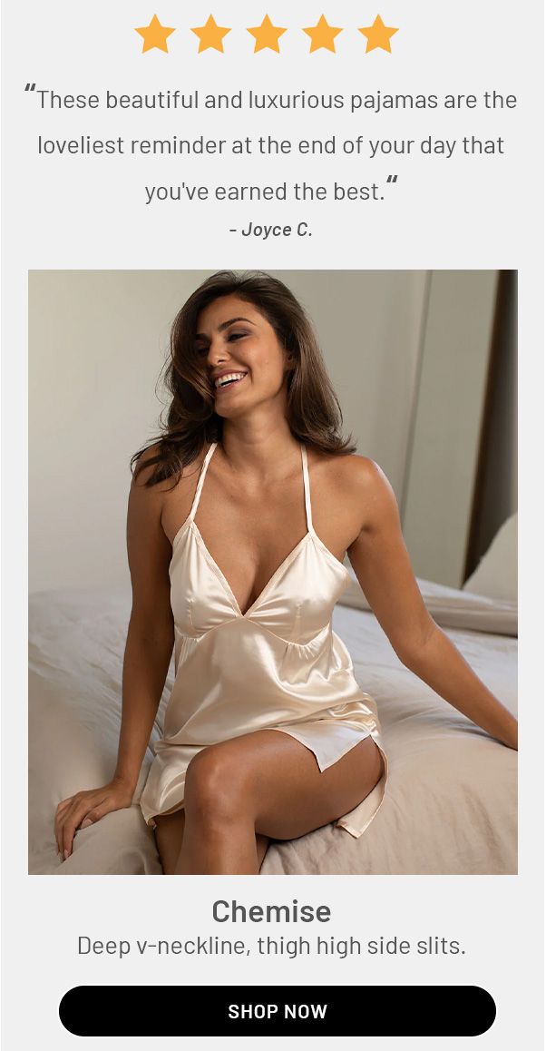 Smooth Seduction Satin Chemise