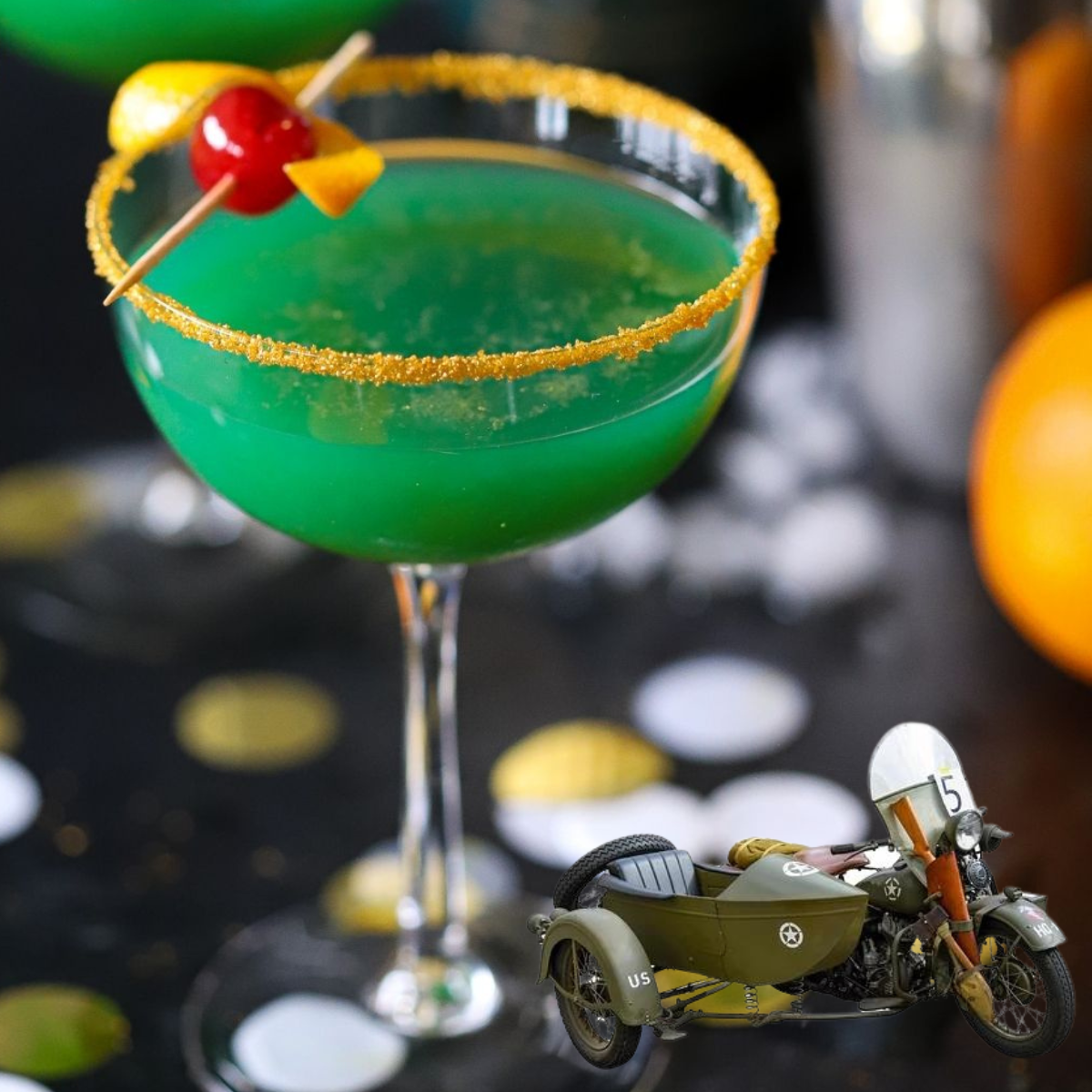 Saint Patrick's Day Sidecar