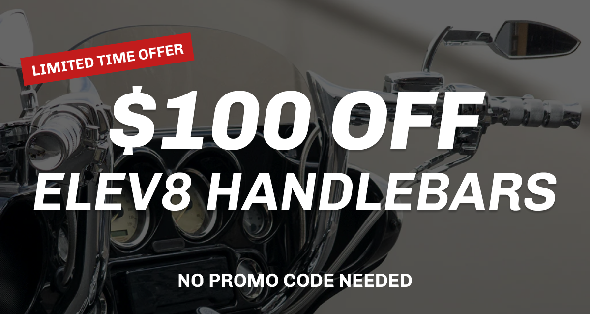 100 OFF CMC ELEV8 HANDLEBARS 🔥 CMC Motorsports