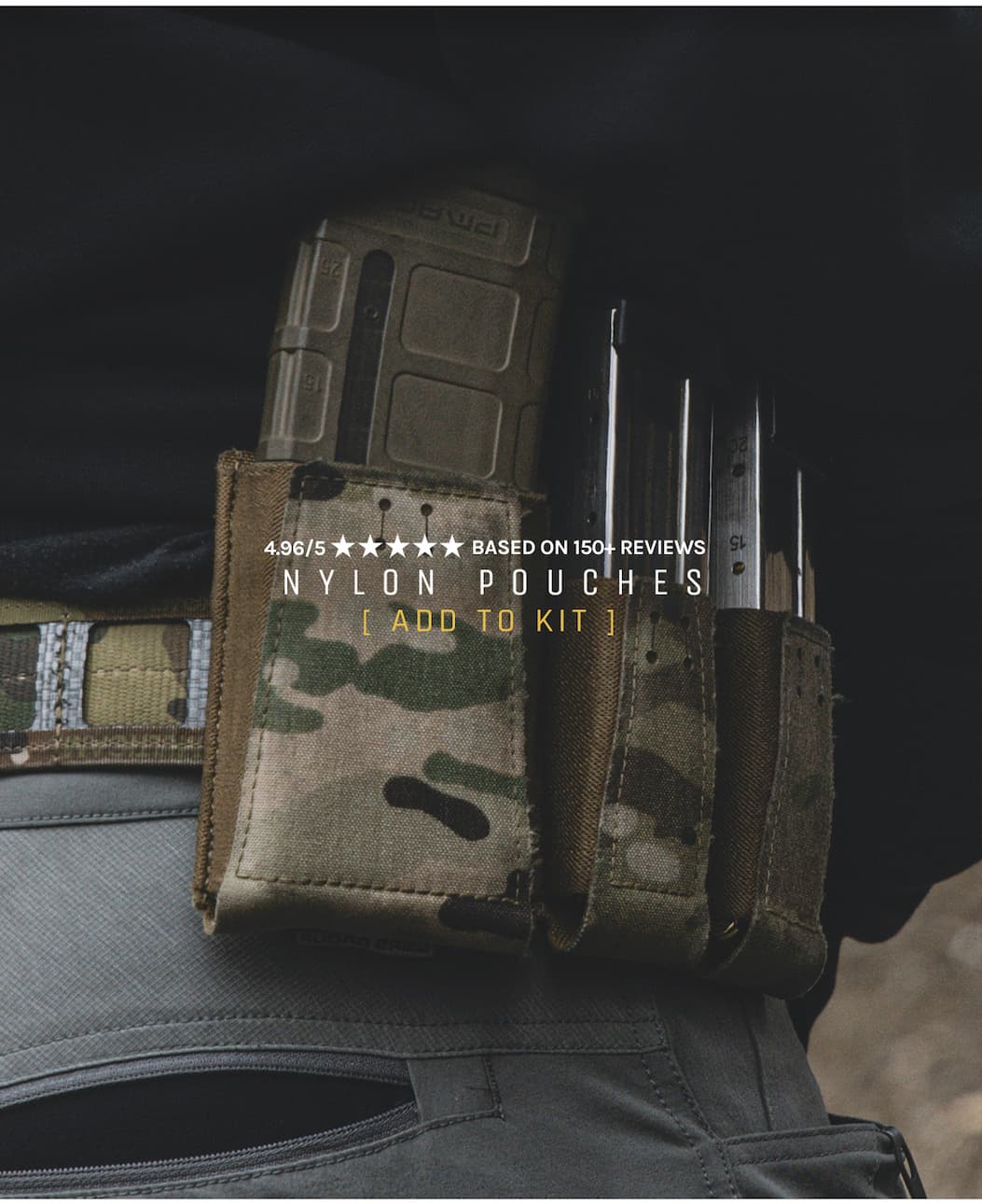 GBRS Group Nylon Pouches
