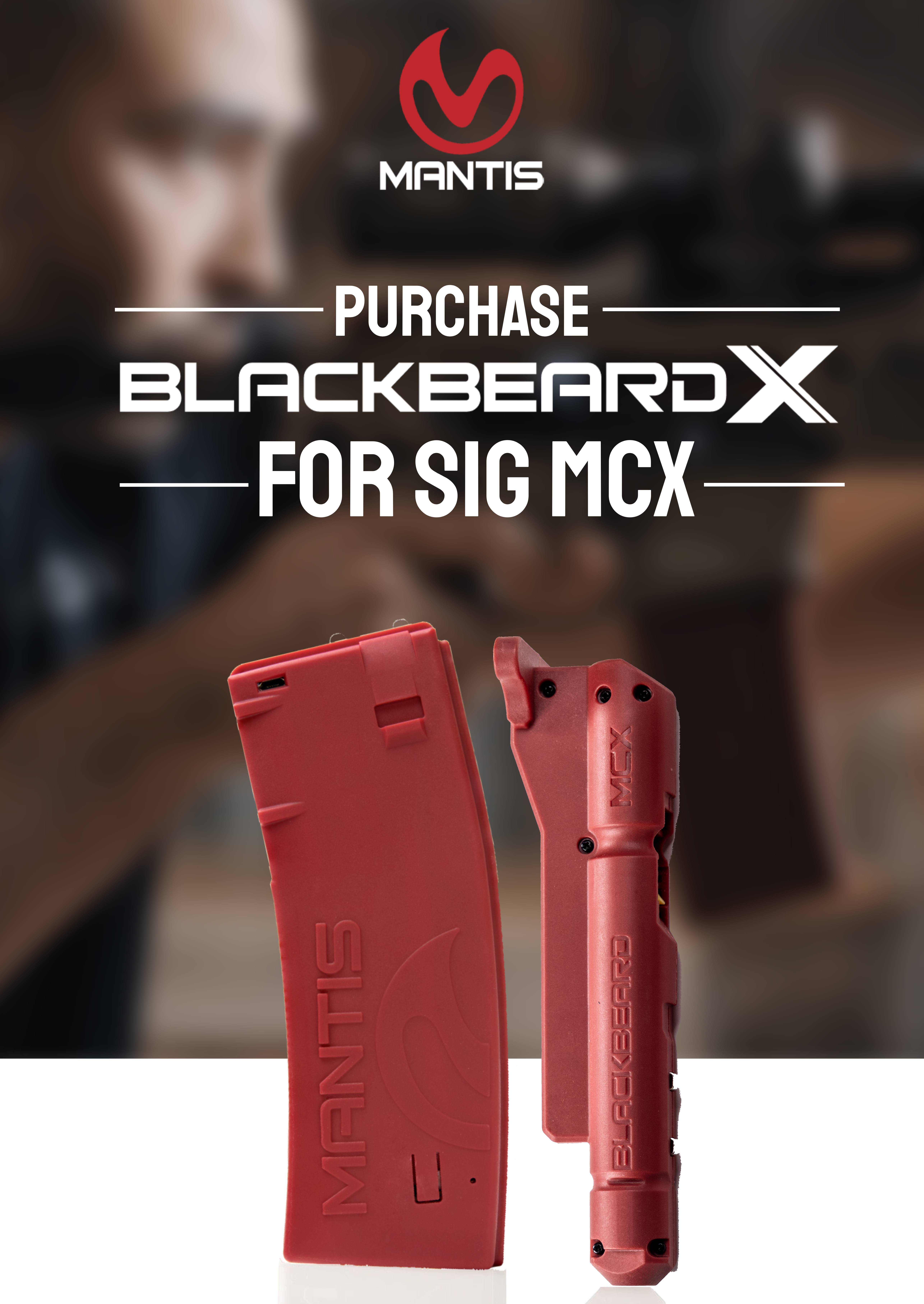 Get a Blackbeard for your MCX today! Get a Blackbeard for your MCX today!