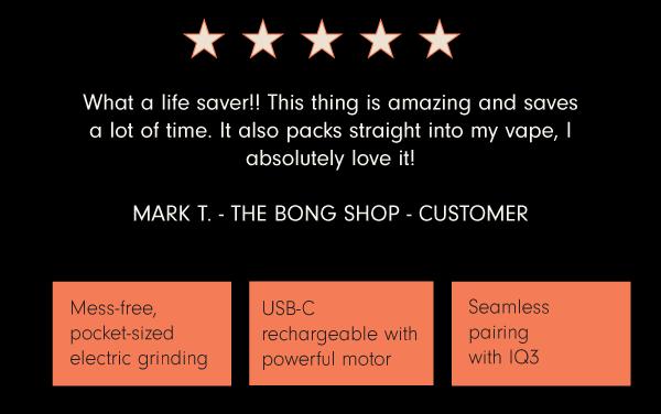 5 Star reviews for the IQ3