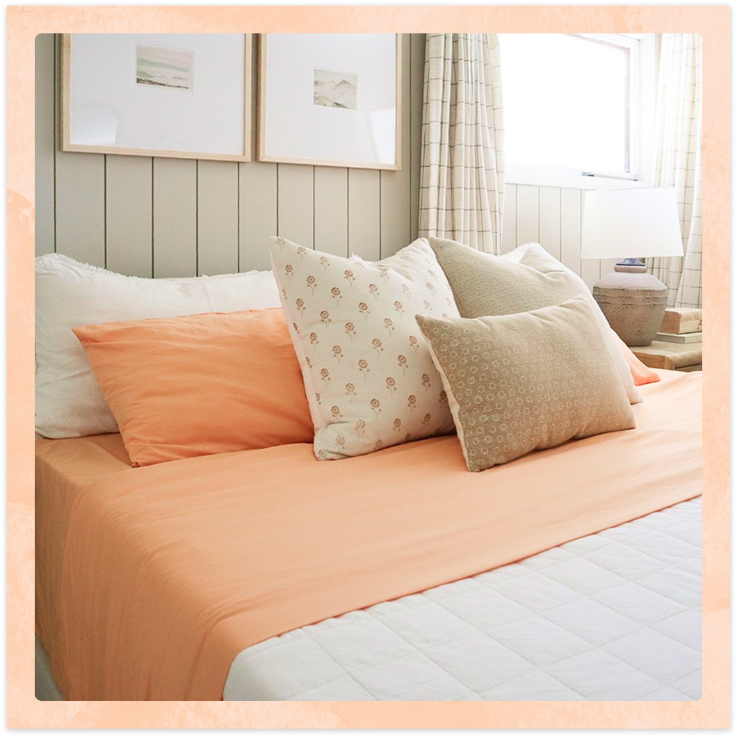 Shop Perfect Peach Sheet Sets
