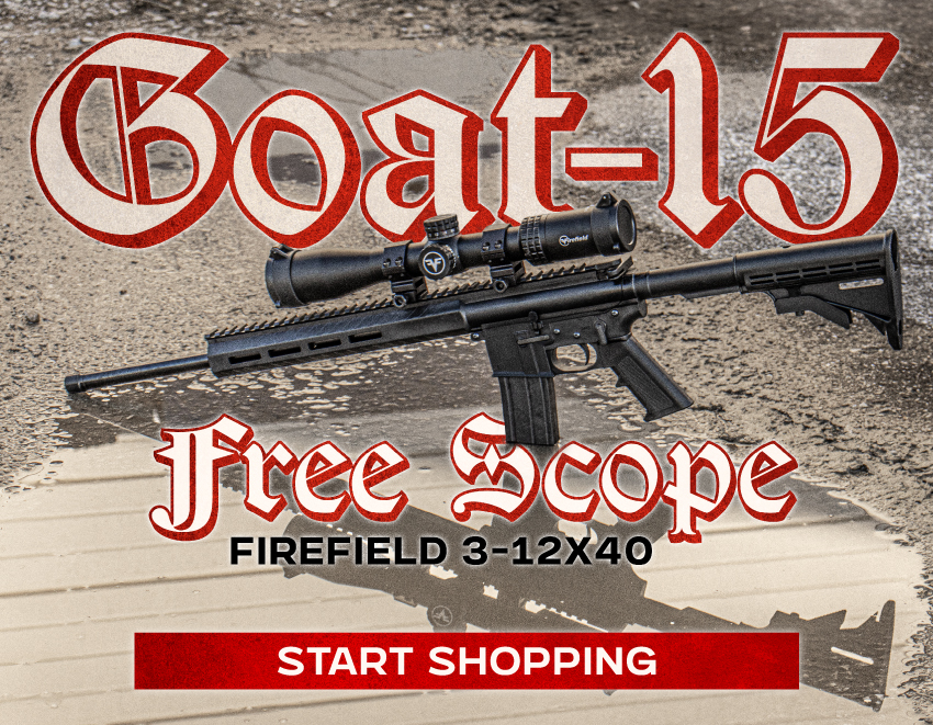 Goat 15 with a Free Firefield Scope
