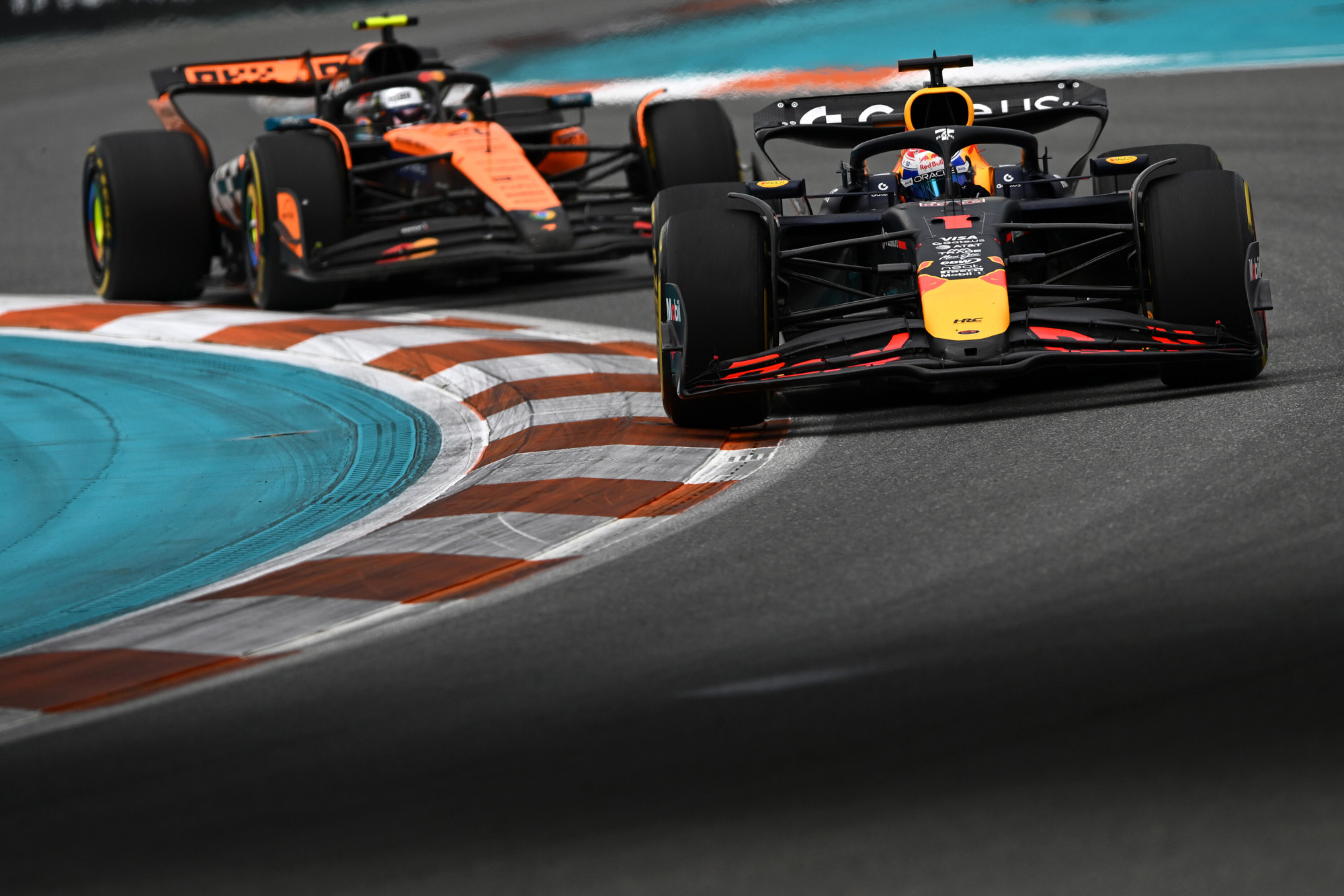 Max Verstappen, Red Bull Racing, Lando Norris, McLaren