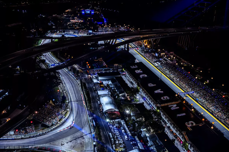 Singapore Grand prix circuit 