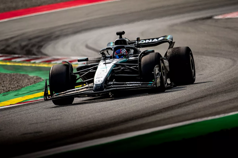 Kimi Antonelli, Mercedes F1 car