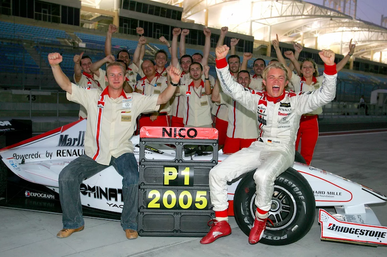 Nico Rosberg, GP2 winner 