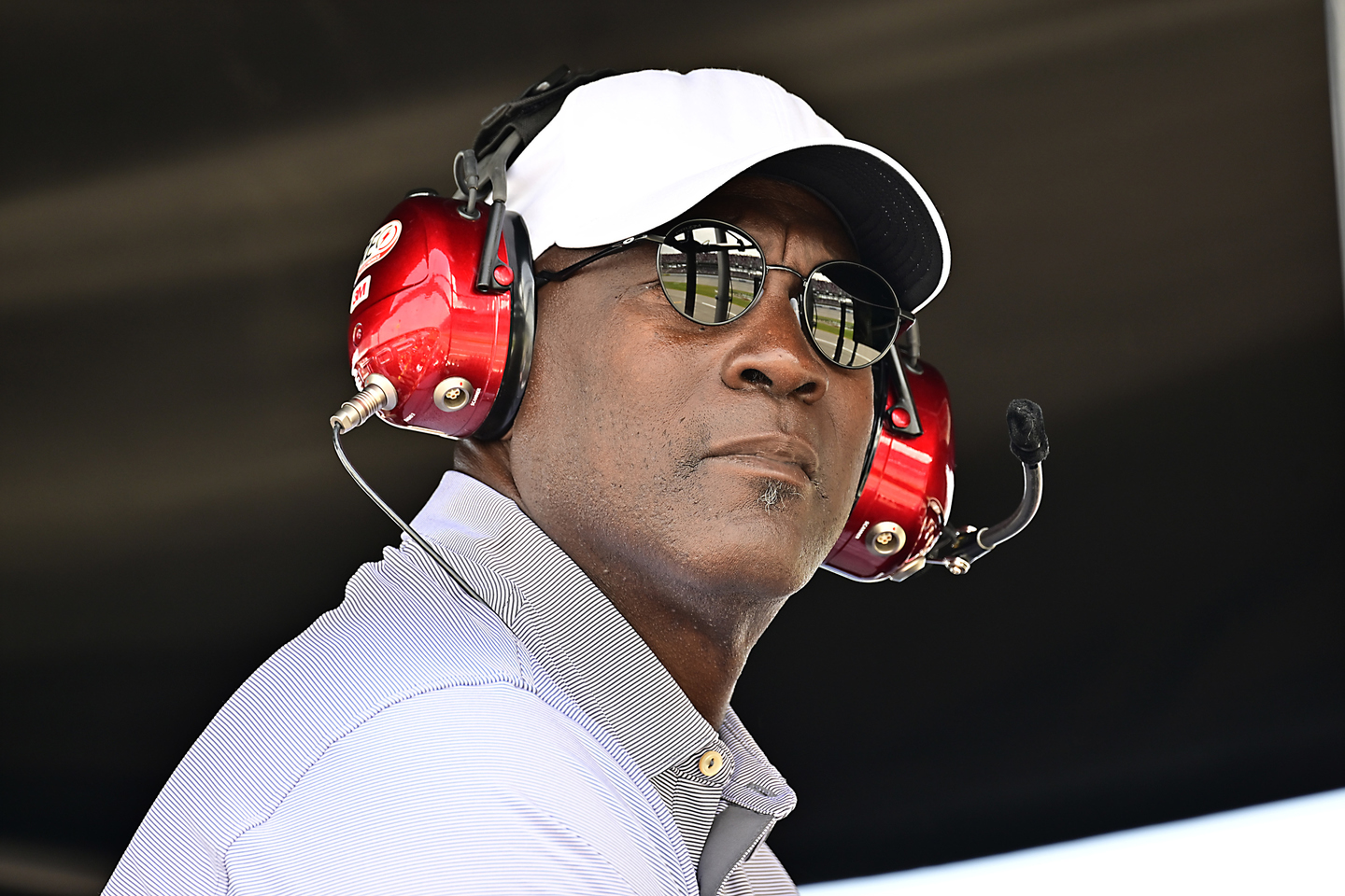Michael Jordan, 23XI Racing team owner at Talladega 2024