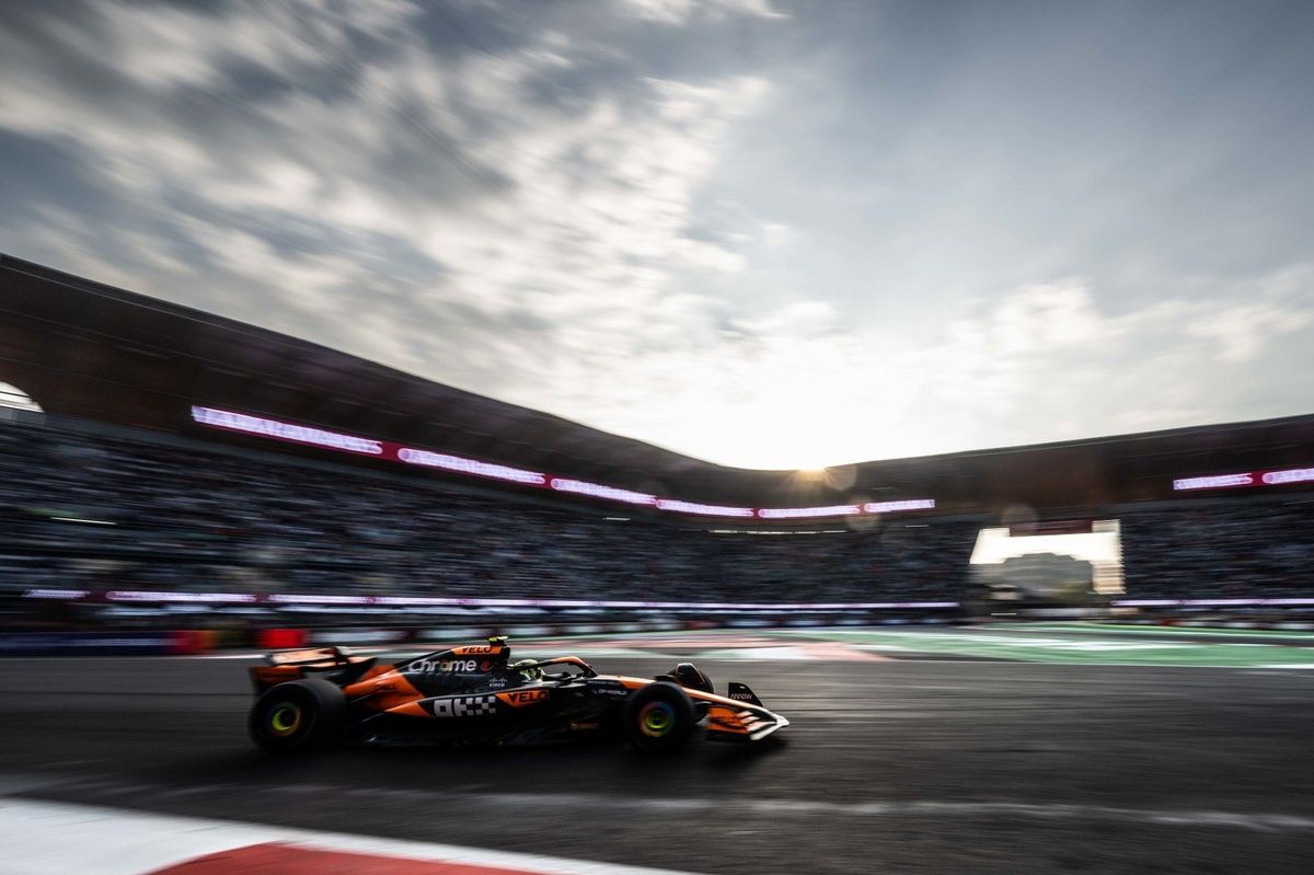 Lando Norris, McLaren in Mexico