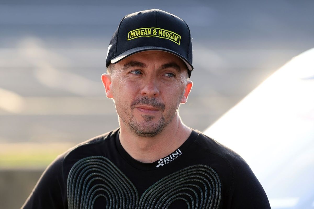 NASCAR Truck driver Frankie Muniz