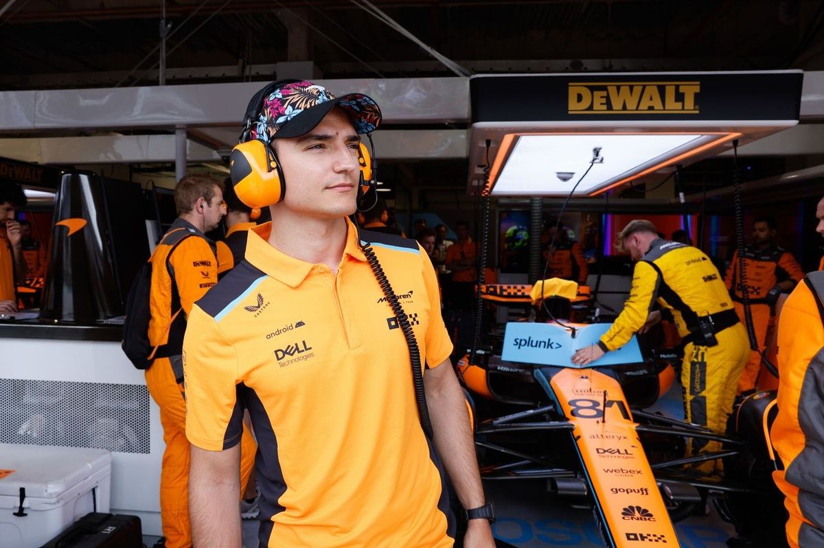 Alex Palou, former McLaren reserve driver