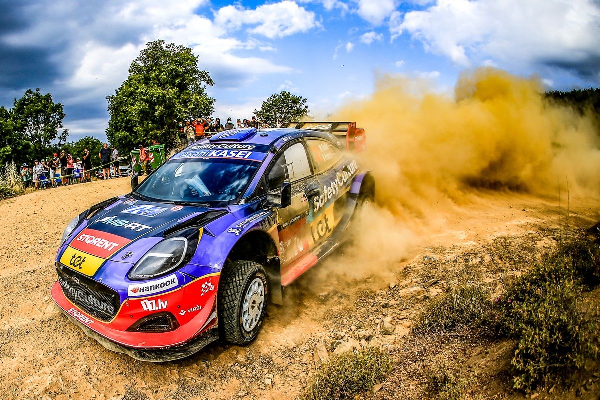 WRC Ford Puma Rally1 car