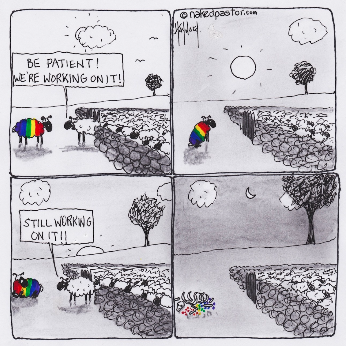 Be patient