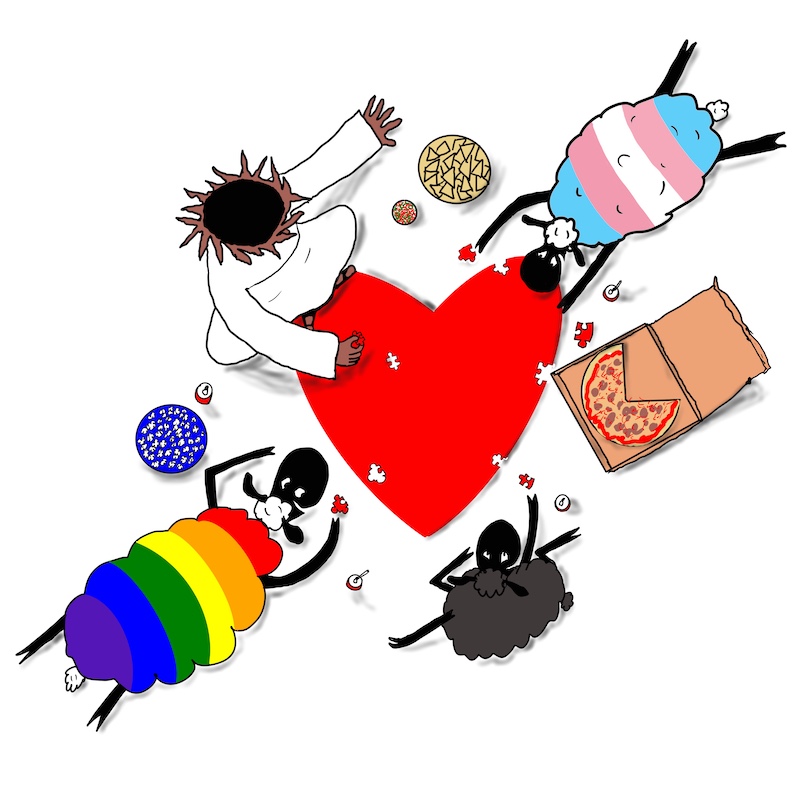 Puzzle of Love Cartoon
