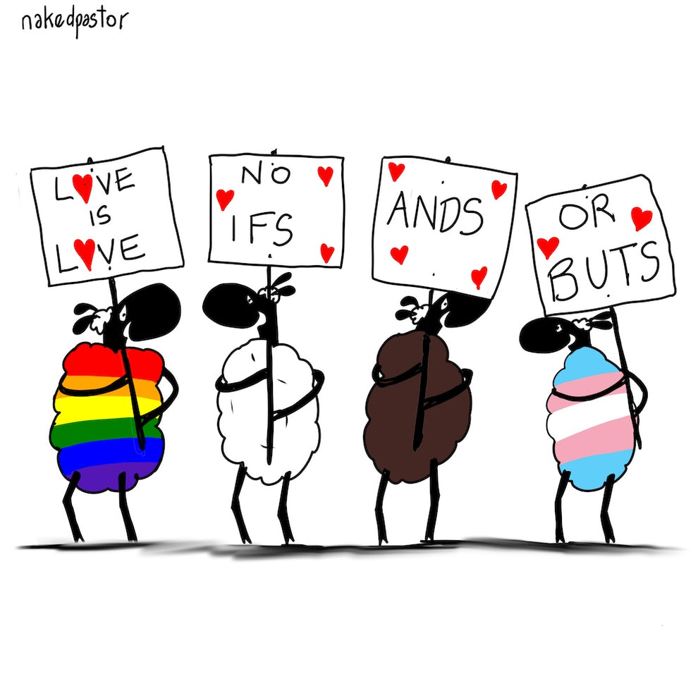 No Ifs Ands or Buts Digital Cartoon