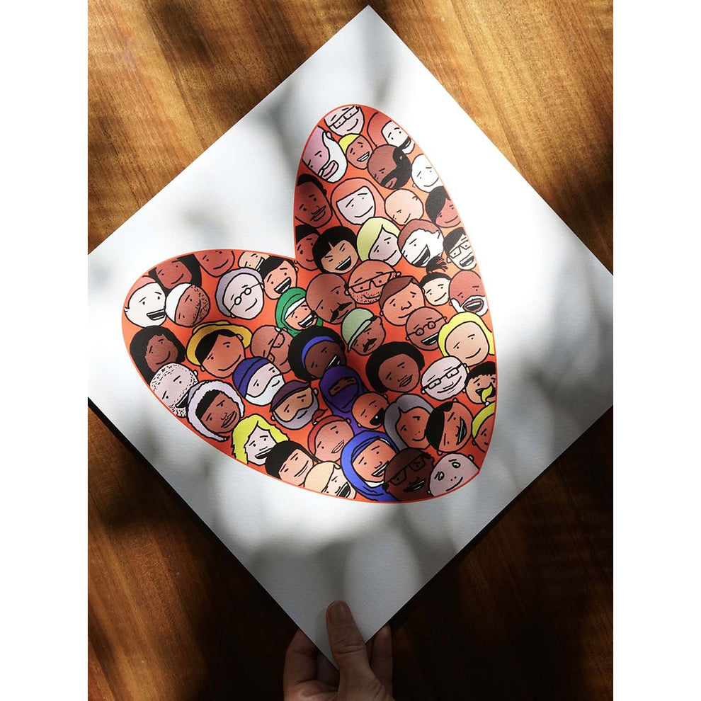 Love Everybody Print