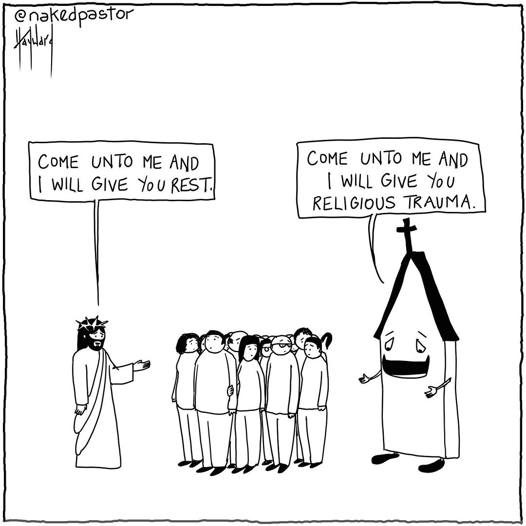 I will give you religious trauma
