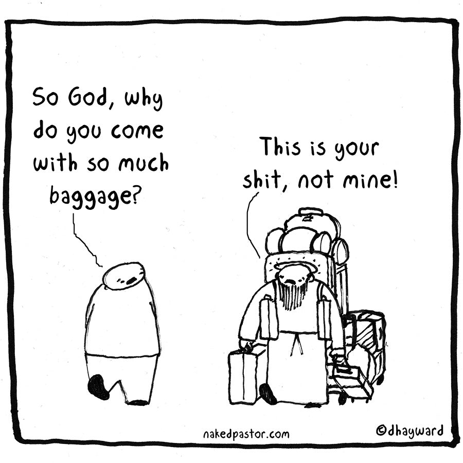 Baggage Cartoon Print