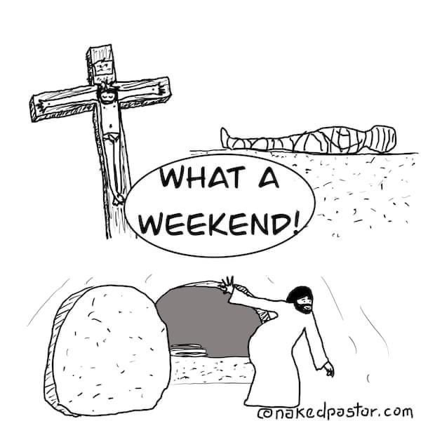 What a Weekend cartoon