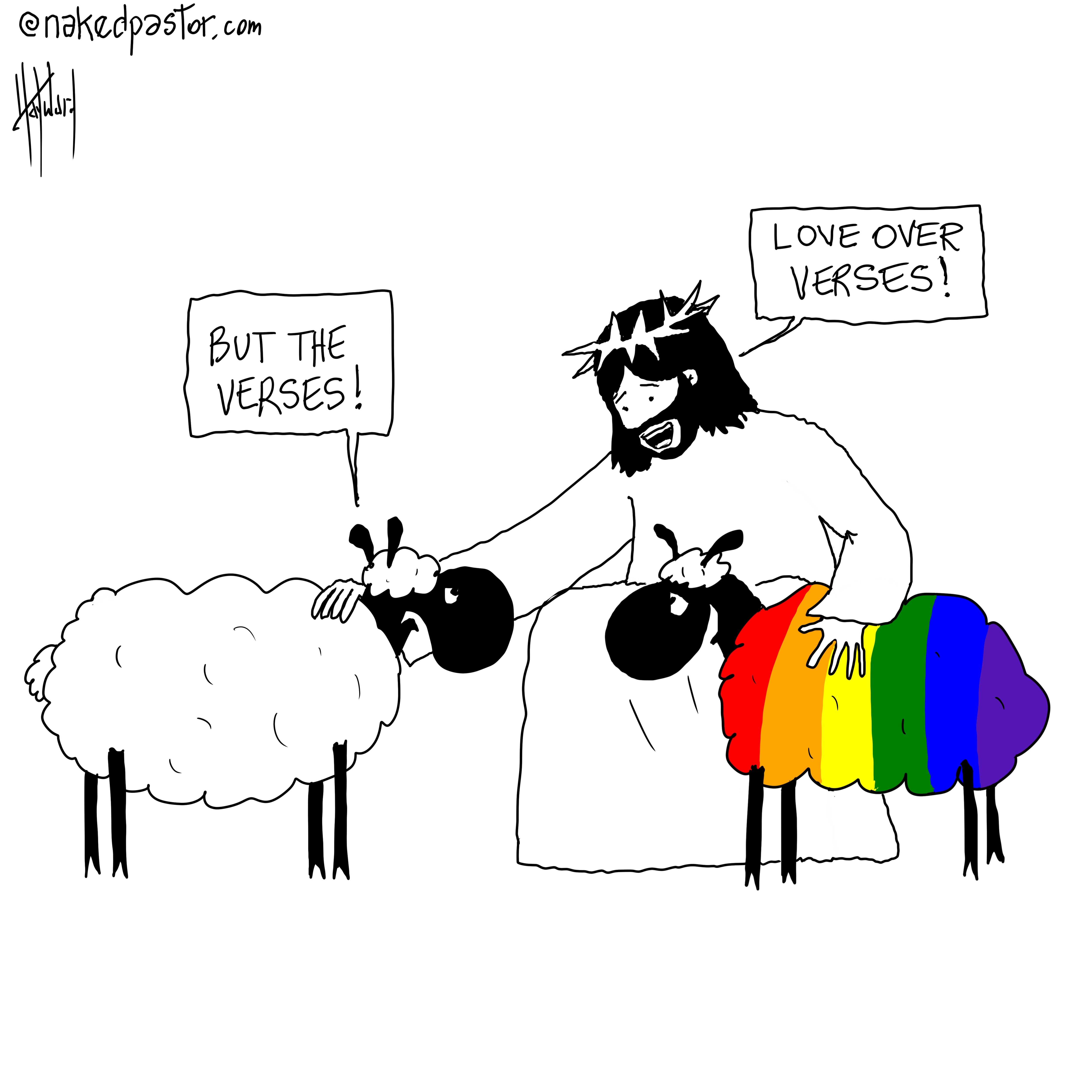 Love over verses