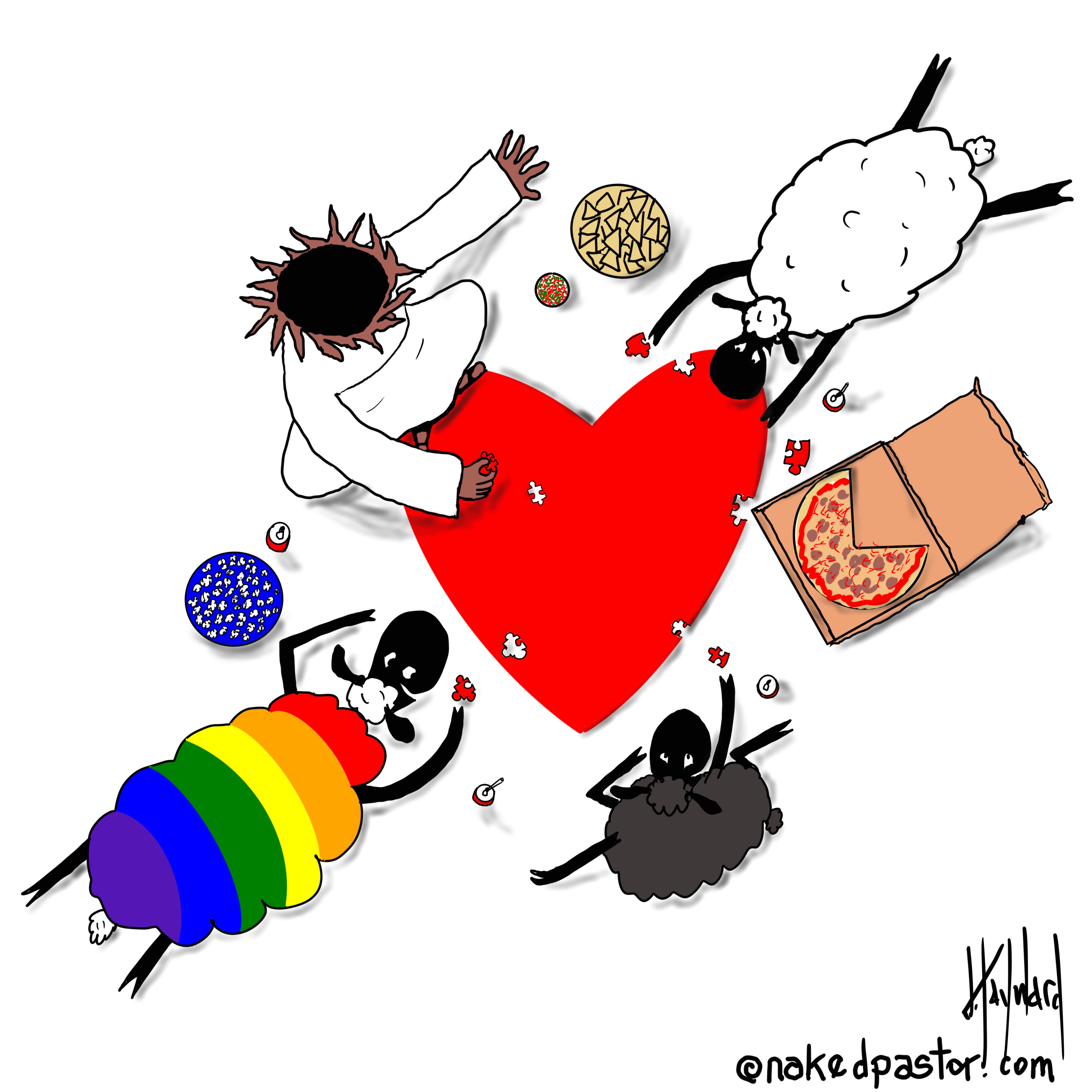 Puzzle of love