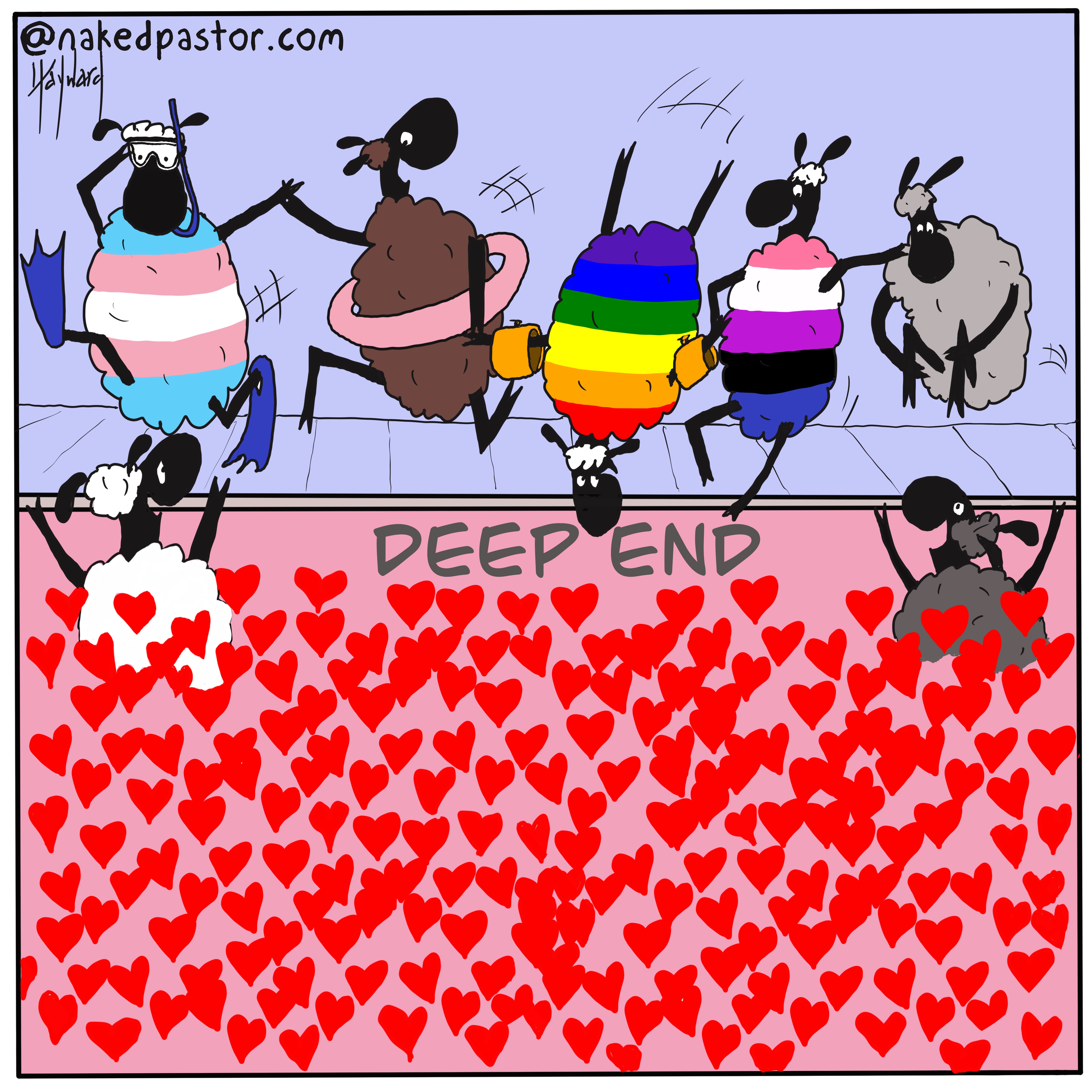 The deep end of love