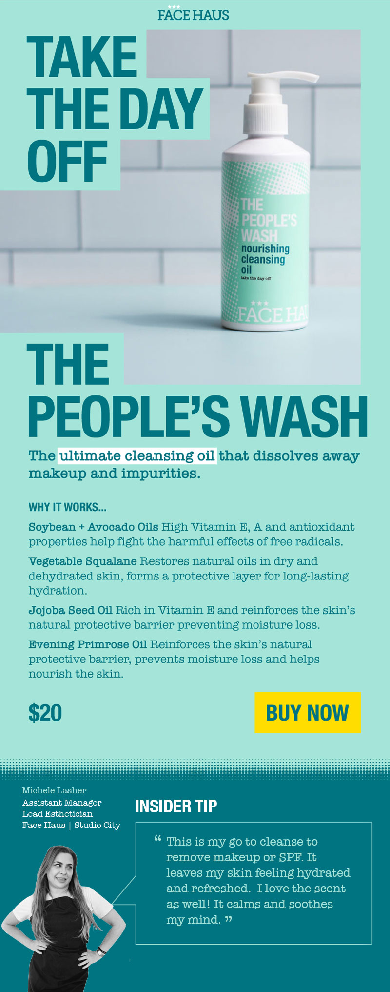 Luxury in a bottle Face Haus