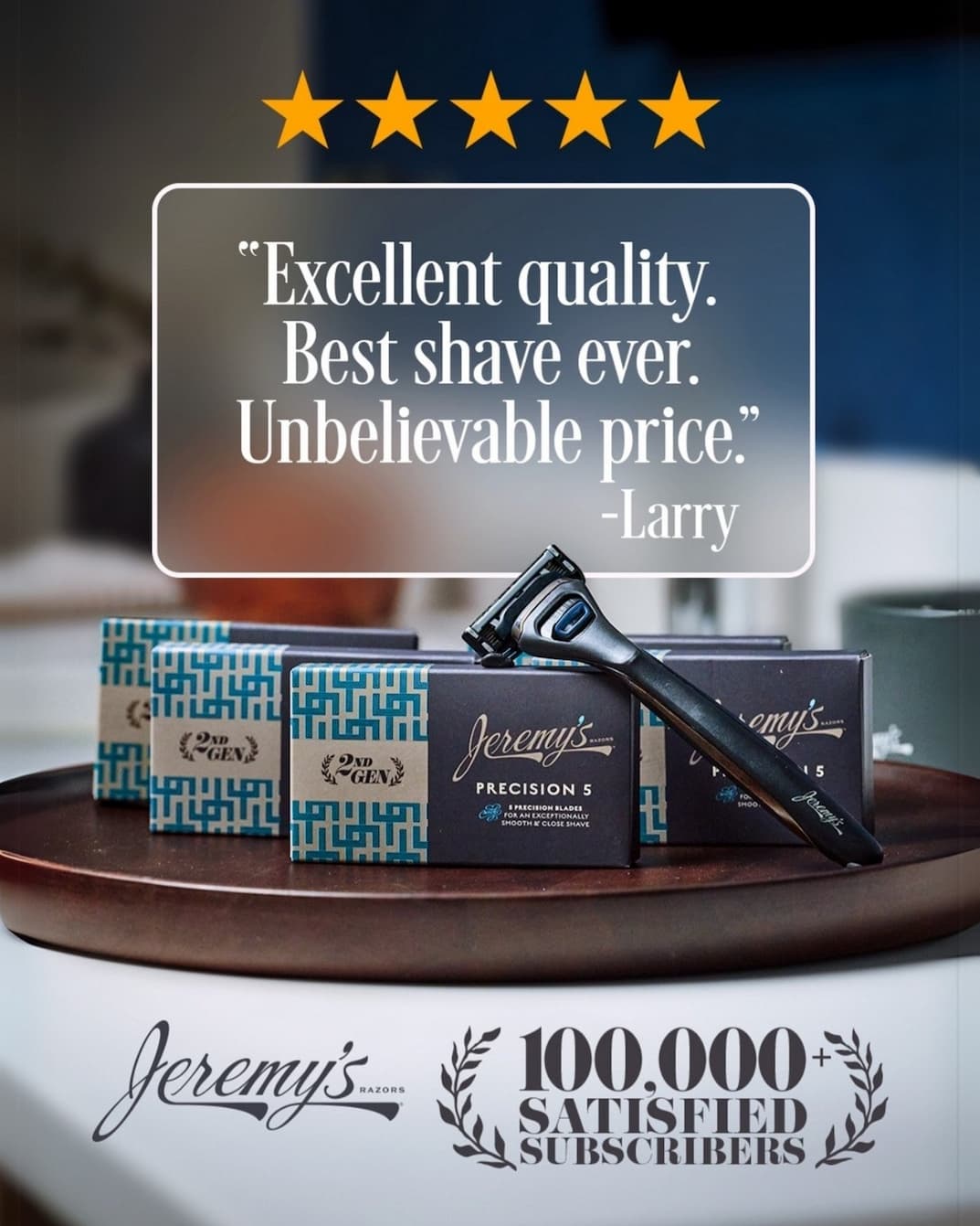 Jeremy's Razors. 5 stars. 