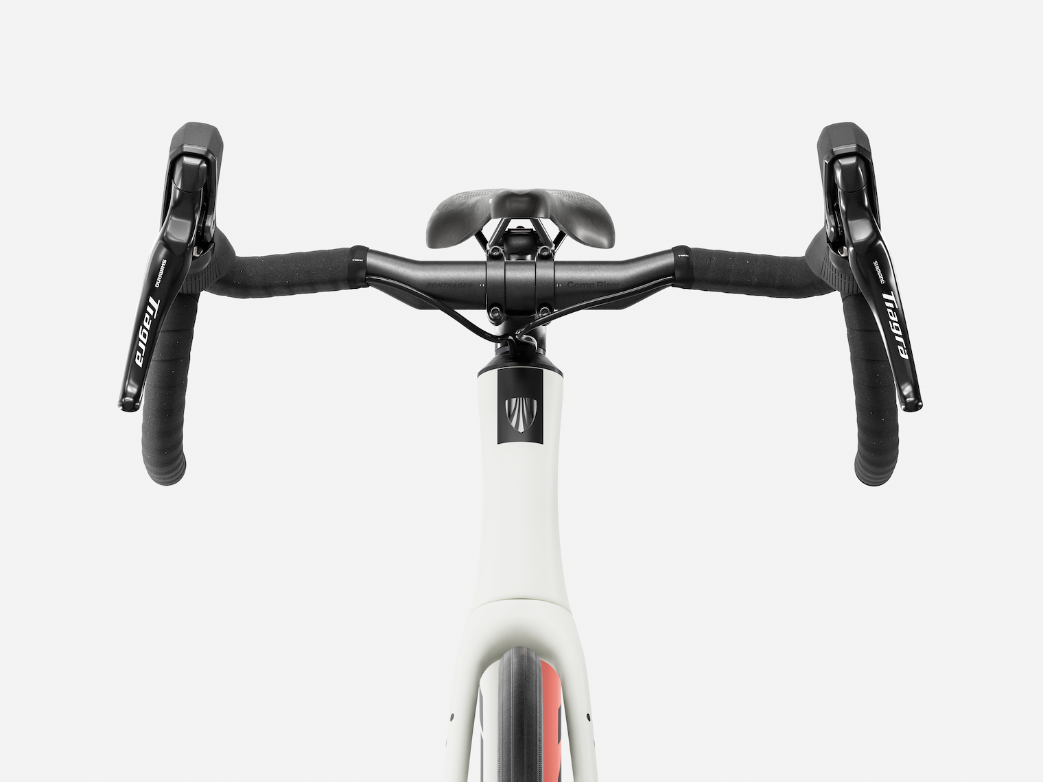 New Domane bar — 20mm of rise at the hoods, backswept tops