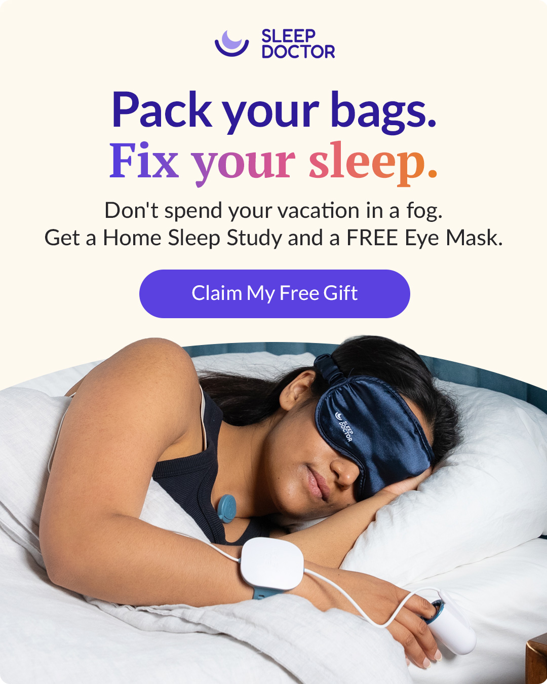 Sleep better. Manage weight easier.