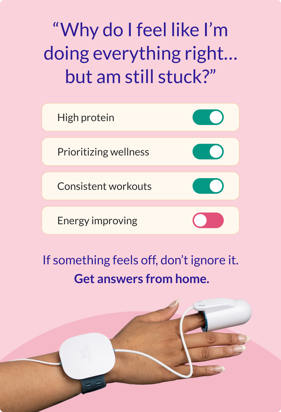Why do I feel like I'm doing everthing right but am still stuck?