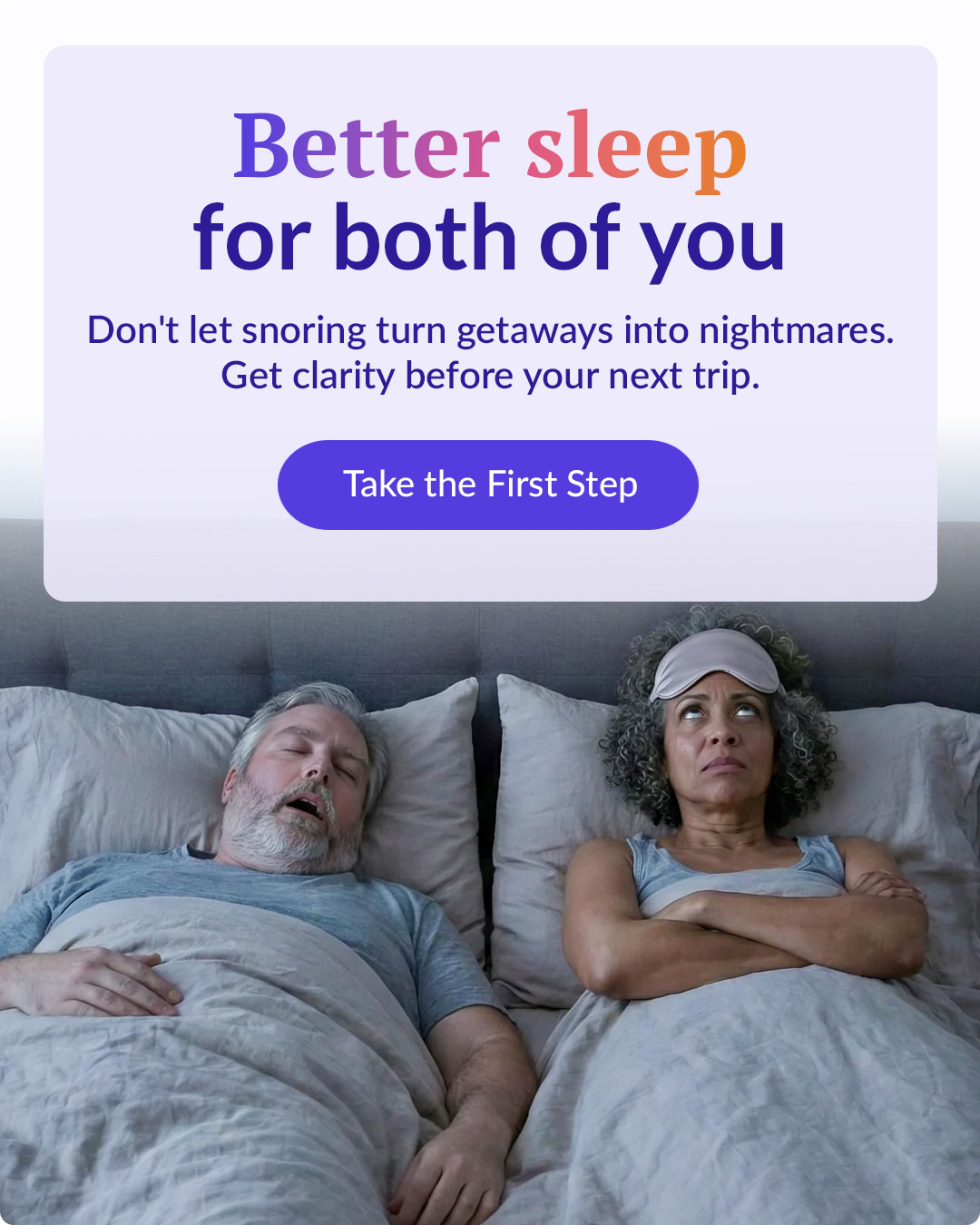 Better sleep for both of you