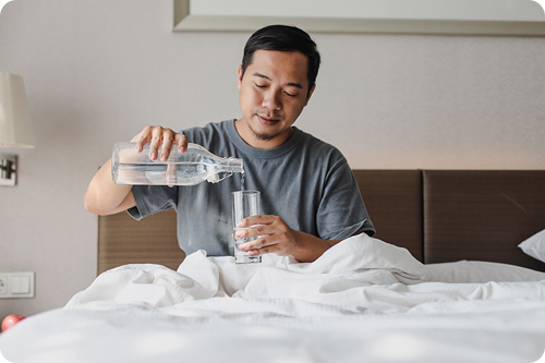 How Dehydration May Impact Sleep