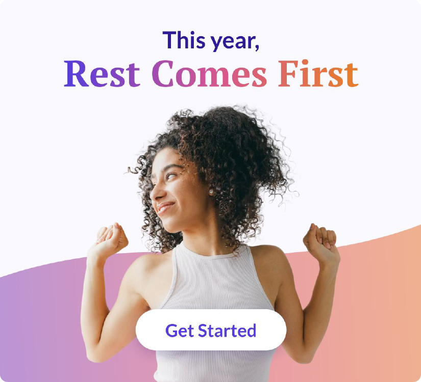 an image of a woman with curly hair and a white tank top