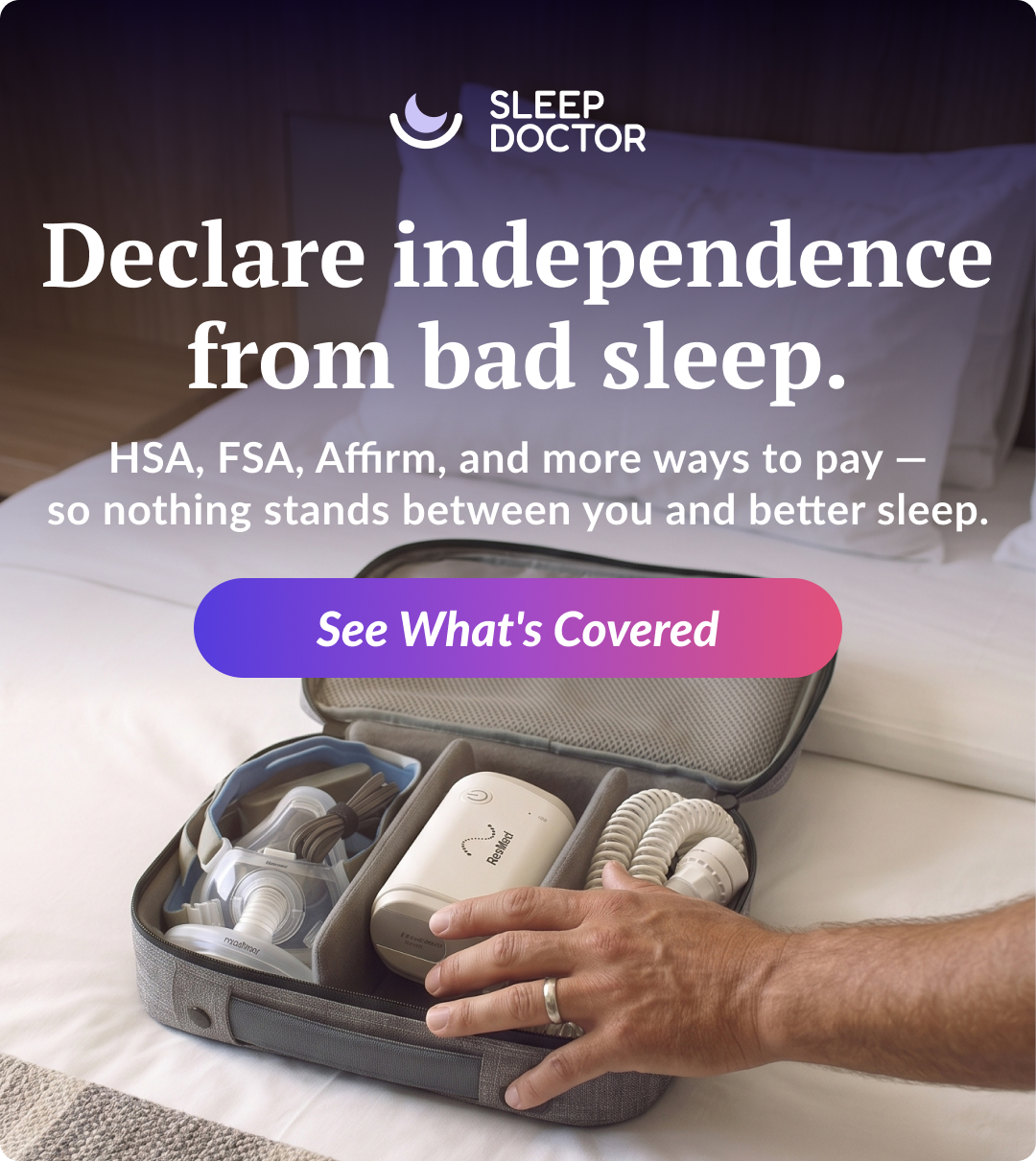 Declare independence from bad sleep