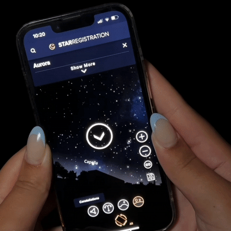 couple finding stars together 