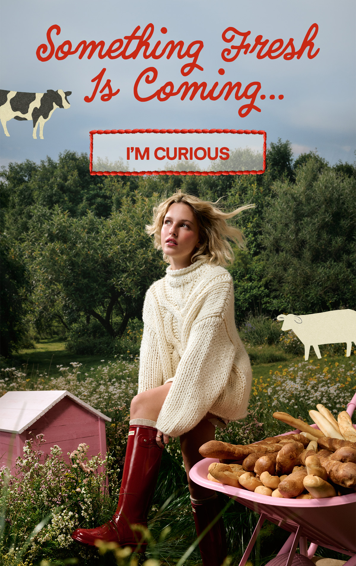 Something Fresh Is Coming…  They say you reap what you sow…  but what have we been growing?  [I’M CURIOUS]