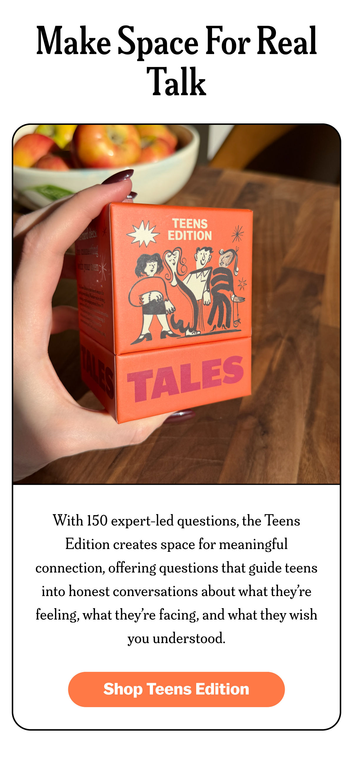 Make Space For Real Talk