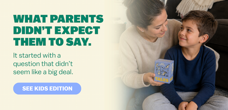 What parents didn’t expect them to say.