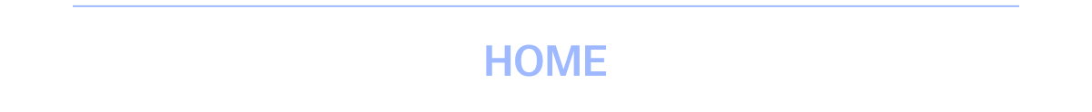 Text reads: HOME in light blue font.